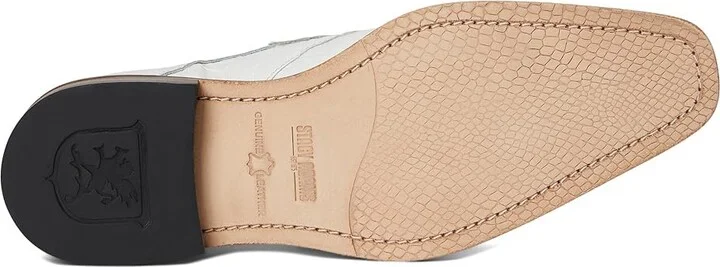Stacy Adams Tristano Bike Toe Lace-Up Men's Lace Up Wing Tip Shoes White : 7.5 M, Leather - Image 3