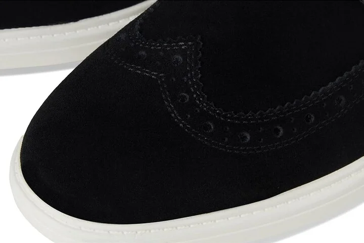 Stacy Adams Trudell Wing Tip Lace-Up Men's Shoes Black Suede : 7.5 M - Image 7