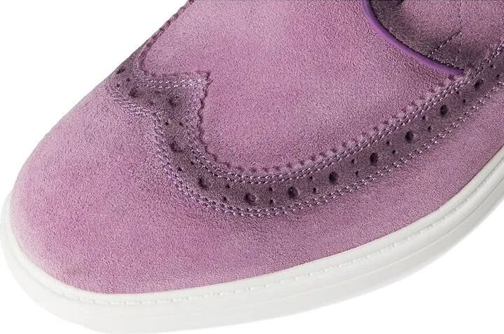 Stacy Adams Trudell Wing Tip Lace-Up Men's Shoes Lavender : 11 M, Suede - Image 7
