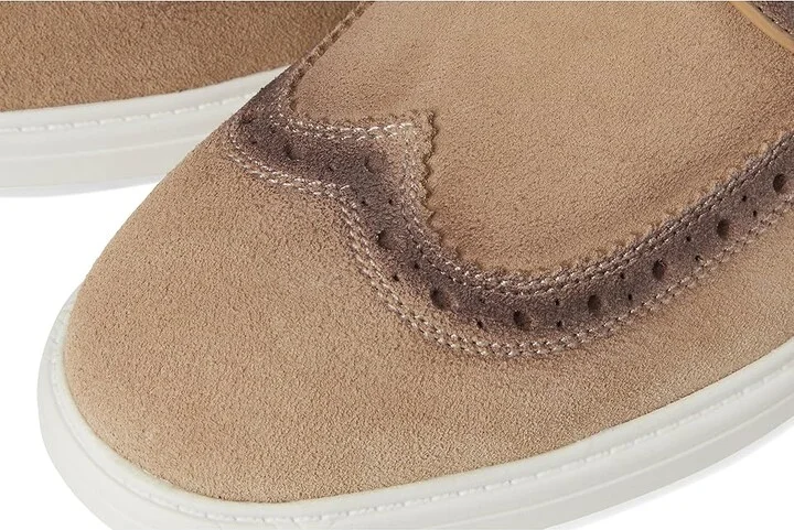 Stacy Adams Trudell Wing Tip Lace-Up Men's Shoes Sand : 10.5 M, Suede - Image 7