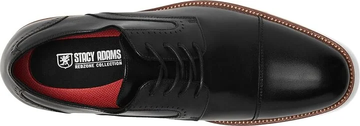 Stacy Adams Wesbridge Cap Toe Lace-Up Men's Lace-up Boots Black : 11.5 M, Leather - Image 2
