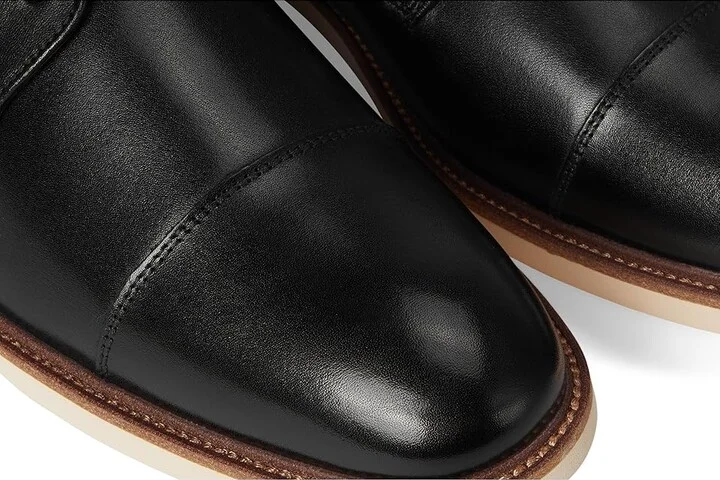 Stacy Adams Wesbridge Cap Toe Lace-Up Men's Lace-up Boots Black : 11.5 M, Leather - Image 7