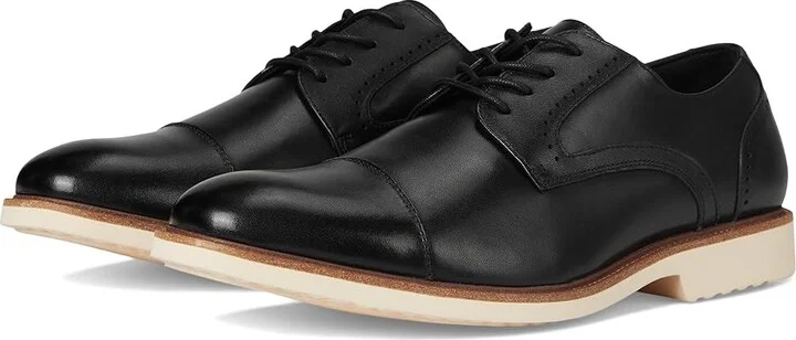Stacy Adams Wesbridge Cap Toe Lace-Up Men's Lace-up Boots Black : 11.5 M, Leather