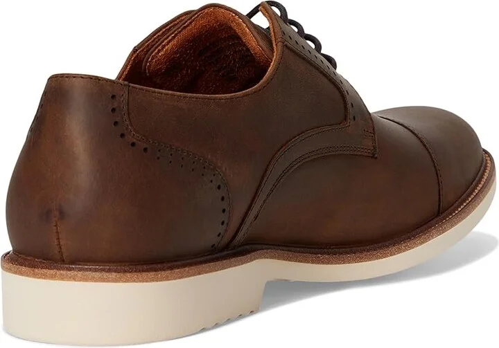 Stacy Adams Wesbridge Cap Toe Lace-Up Men's Lace-up Boots Brown Crazy Horse : 12 M, Leather - Image 4