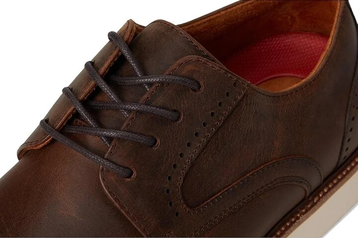 Stacy Adams Wesbridge Cap Toe Lace-Up Men's Lace-up Boots Brown Crazy Horse : 12 M, Leather - Image 7