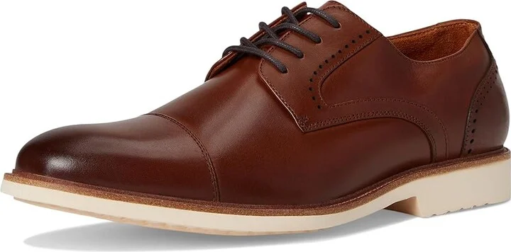 Stacy Adams Wesbridge Cap Toe Lace-Up Men's Lace-up Boots Chocolate : 12 M, Leather - Image 5