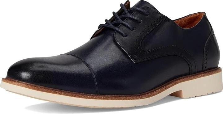Stacy Adams Wesbridge Cap Toe Lace-Up Men's Lace-up Boots Navy : 9.5 M, Leather - Image 5