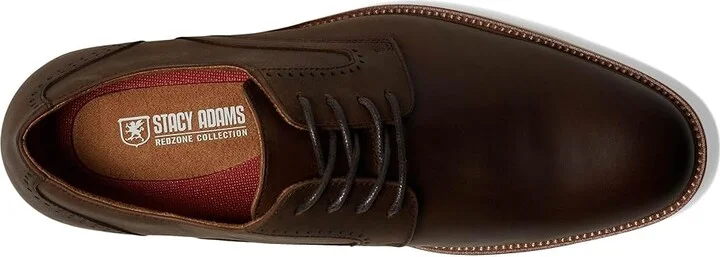 Stacy Adams Wescott Lace-Up Men's Lace-up Boots Brown Crazyhorse : 11 W, Leather - Image 2