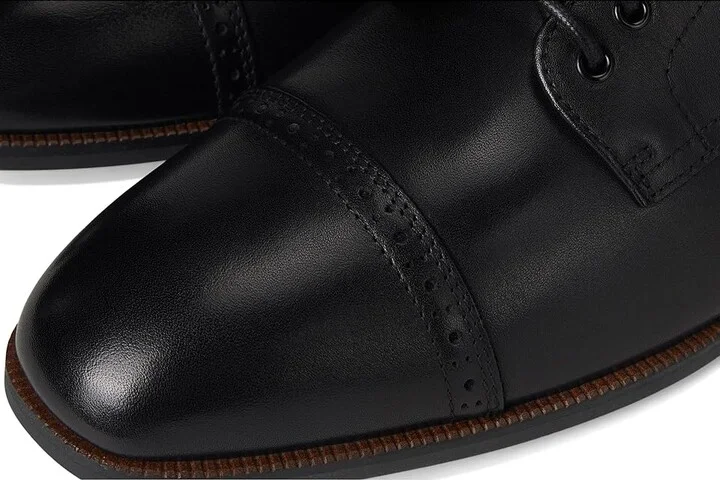 Stacy Adams William Cap Toe Lace-Up Men's Lace Up Wing Tip Shoes Black : 12 M, Leather/Rubber - Image 7