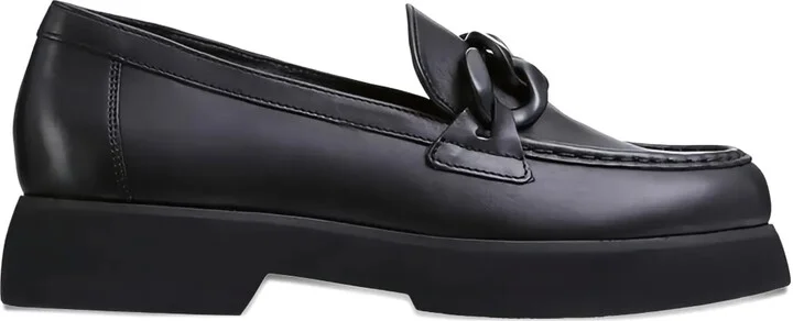 Stacy chunky leather loafers