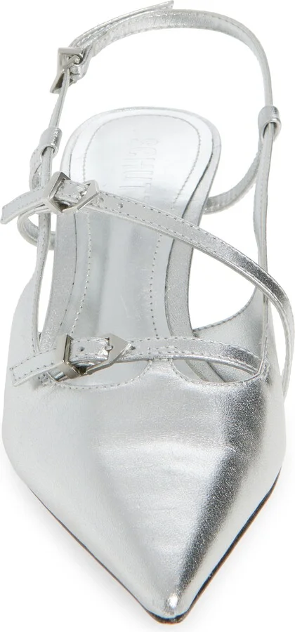 Stacy Kitten Heel Slingback Pump - Image 3