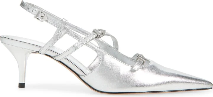 Stacy Kitten Heel Slingback Pump - Image 4