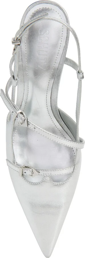 Stacy Kitten Heel Slingback Pump - Image 5