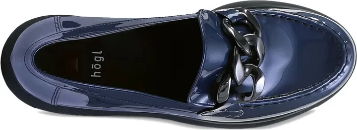 Stacy patent-leather chain loafers - Image 5