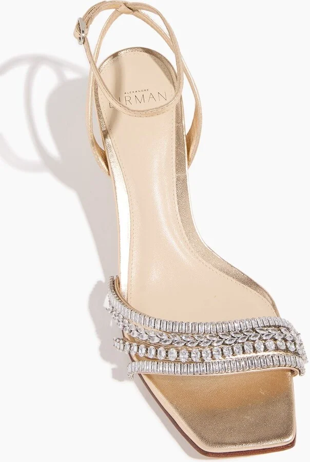 Stacy Zircone 50 Sandal in Golden - Image 4