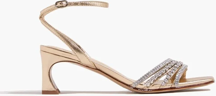 Stacy Zircone 50 Sandal in Golden