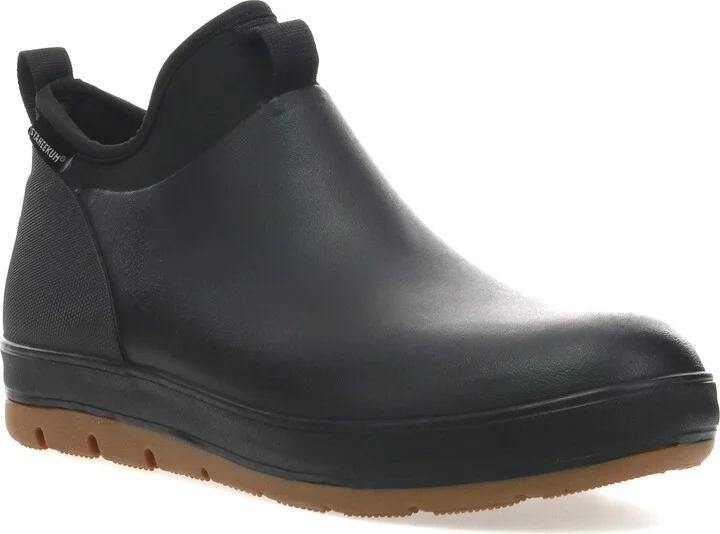 Staheekum Waterproof Ankle Rain Shoe Black 8 M