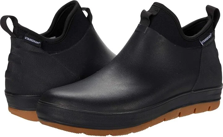 Staheekum Waterproof Ankle Rain Shoe Men's Shoes Black : 11 M, Textile/Synthetic/Rubber