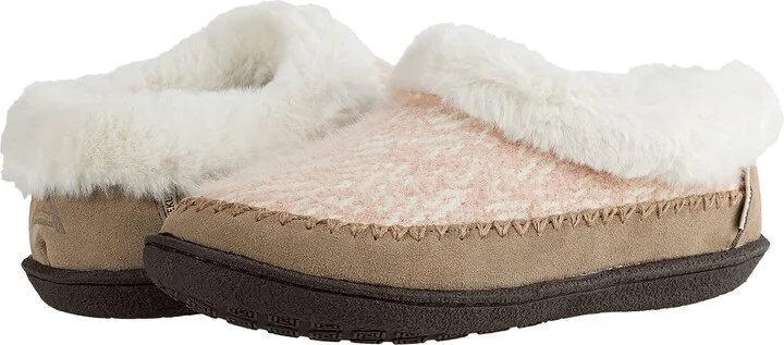 Staheekum Women's Open-Back Slipper with Bouncle Knit Upper and Memory Foam Insole