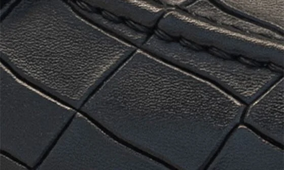 Stamped Croc Embossed Penny Loafer - Image 4