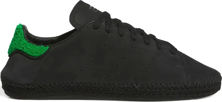 Stan Smith "Core Black/Green" sneakers