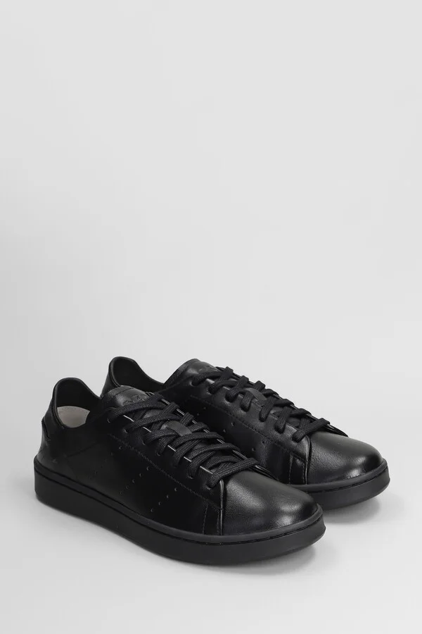 Stan Smith Sneakers In Black Leather - Image 2