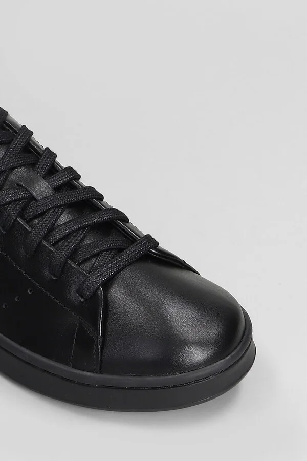 Stan Smith Sneakers In Black Leather - Image 5