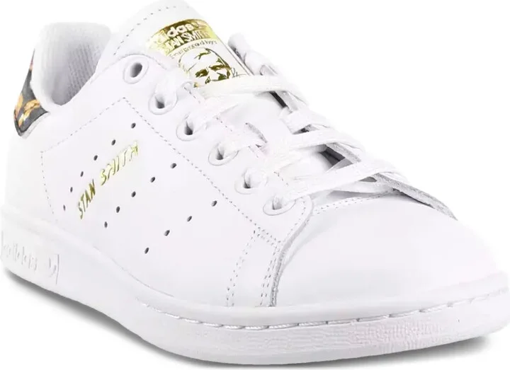 Stan Smith "White/Gold Floral" sneakers - Image 2