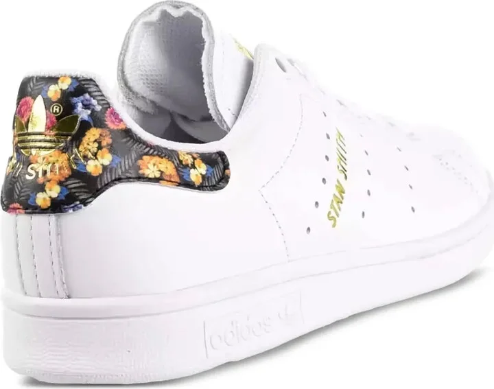 Stan Smith "White/Gold Floral" sneakers - Image 3
