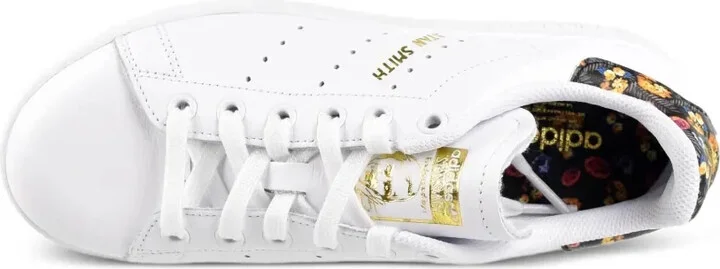 Stan Smith "White/Gold Floral" sneakers - Image 4