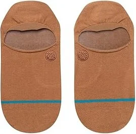 Stance Icon No Show Crew Cut Socks Shoes Dark Oatmeal : SM (US Men's Shoe 3-5.5 - Women's Shoe 5-7.5), Nylon/Cotton - Image 2