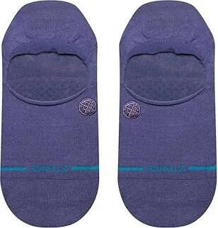 Stance Icon No Show Crew Cut Socks Shoes Dark Oatmeal : SM (US Men's Shoe 3-5.5 - Women's Shoe 5-7.5), Nylon/Cotton - Image 4