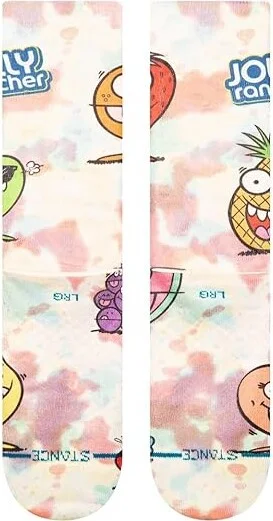 Stance Jolly Rancher Crew Cut Socks Shoes : LG (US Men's Shoe 9-13 - Women's Shoe 11-14), Nylon/Polyester - Image 3