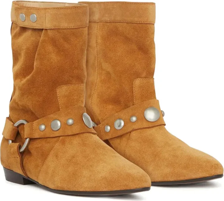 Stania studded suede boots - Image 2