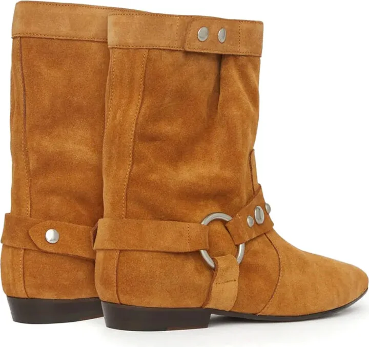 Stania studded suede boots - Image 3