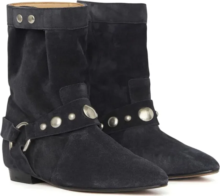 Stania studded suede boots - Image 2