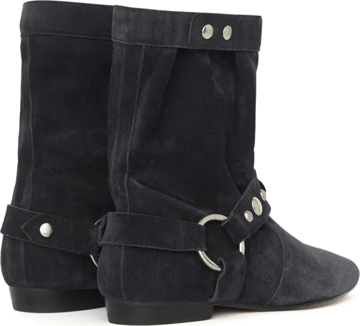 Stania studded suede boots - Image 3