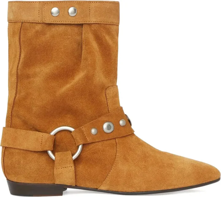 Stania studded suede boots