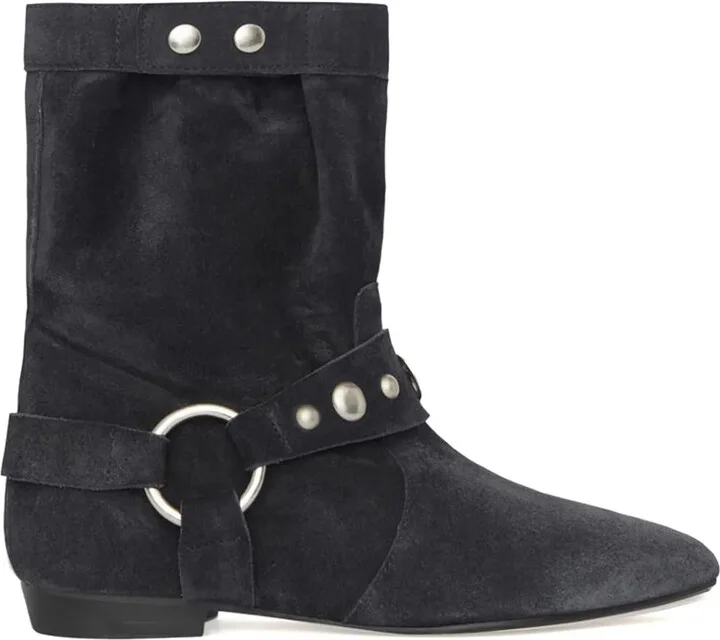 Stania studded suede boots