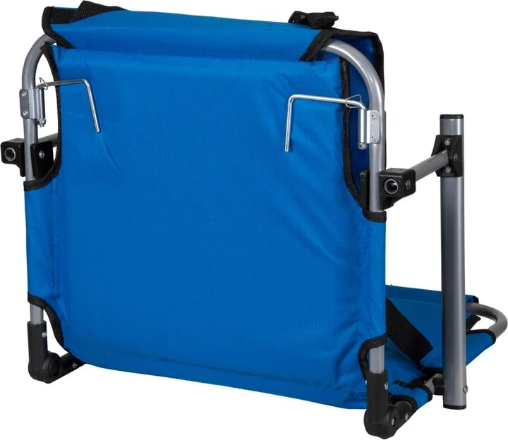 Stansport Tubular Frame Folding Stadium Seat with Arms /Tan - Image 3