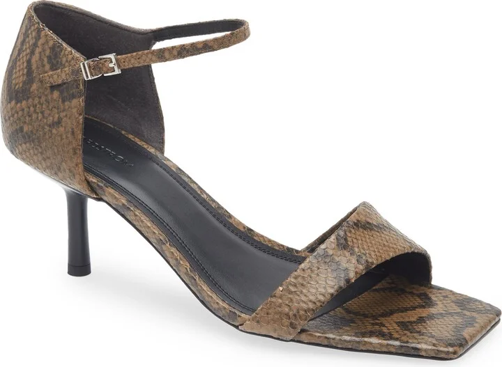 Taupe Snake Embossed
