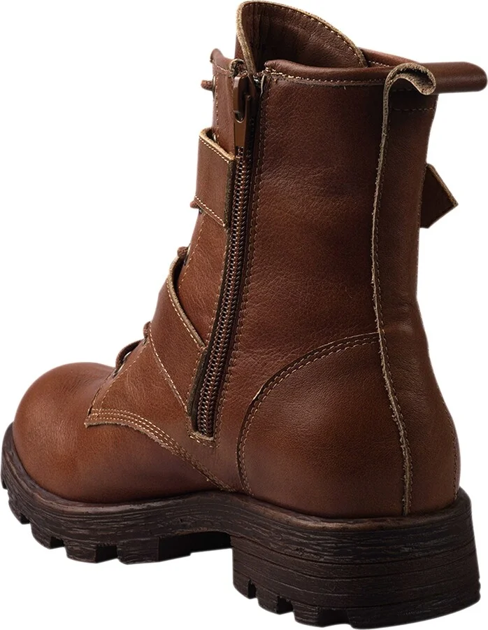 Stanza Lug Sole Moto Bootie - Image 2