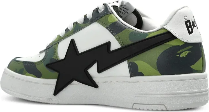 Star-Appliqué Camouflage-Pattern Sneakers - Image 2