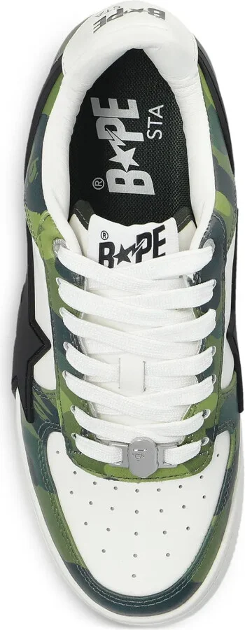 Star-Appliqué Camouflage-Pattern Sneakers - Image 3