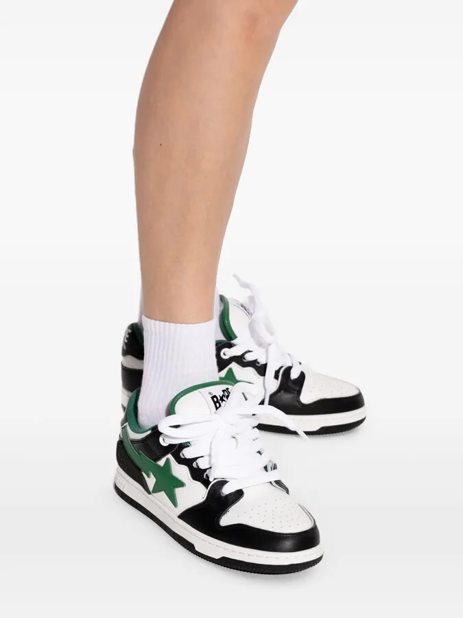 Star-Appliqué Sneakers - Image 4