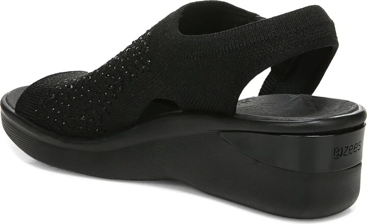 Star Bright Knit Wedge Sandal - Image 2