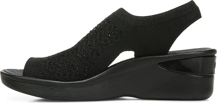 Star Bright Knit Wedge Sandal - Image 9