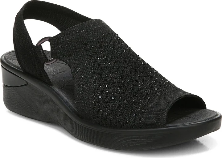 Star Bright Knit Wedge Sandal