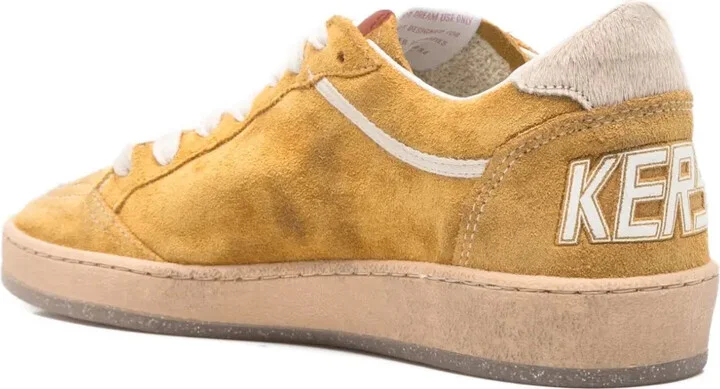 Star-Detail Suede Sneakers - Image 3