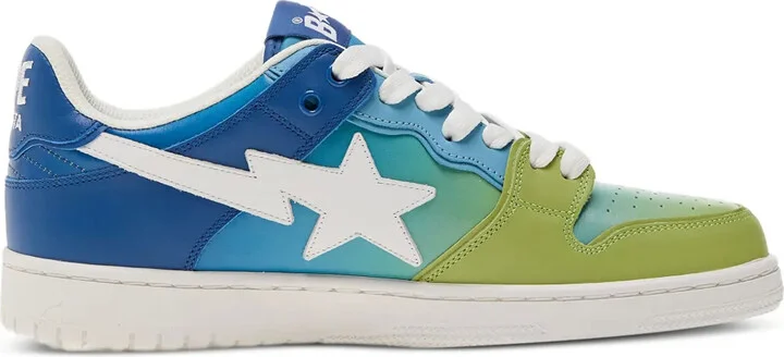 Star-Embellished Ombre Sneakers